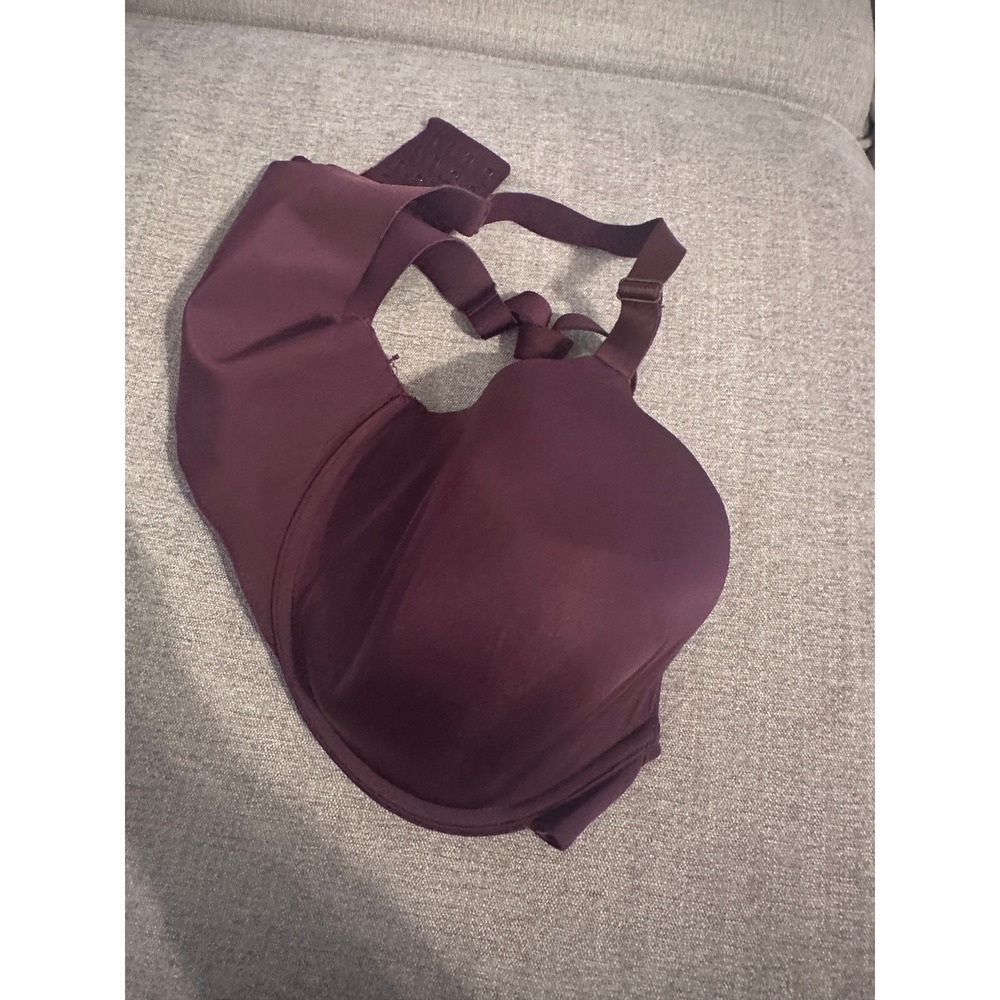 Soma Vanishing 360 Perfect Coverage Bra Size 42D Wine Full Coverage
